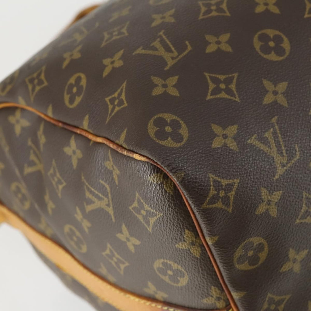 Louis Vuitton Keepall Bag Monogram Canvas Brown Canvas Travel Bag