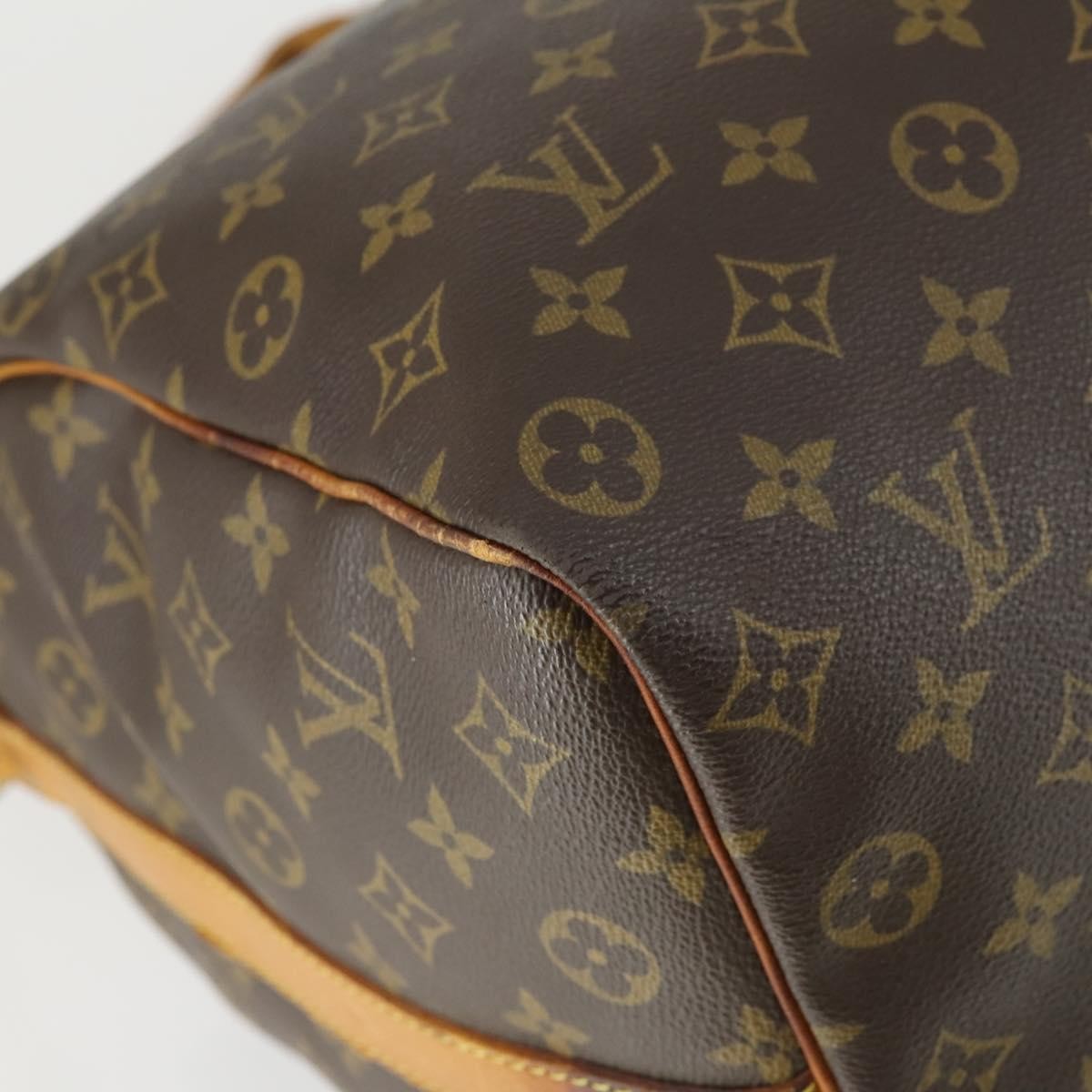 Louis Vuitton Keepall Bag Monogram Canvas Brown Canvas Travel Bag