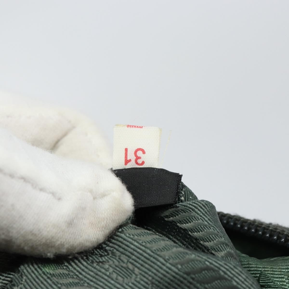 Prada Convertible Bow Tote Tessuto Green Nylon Handbag