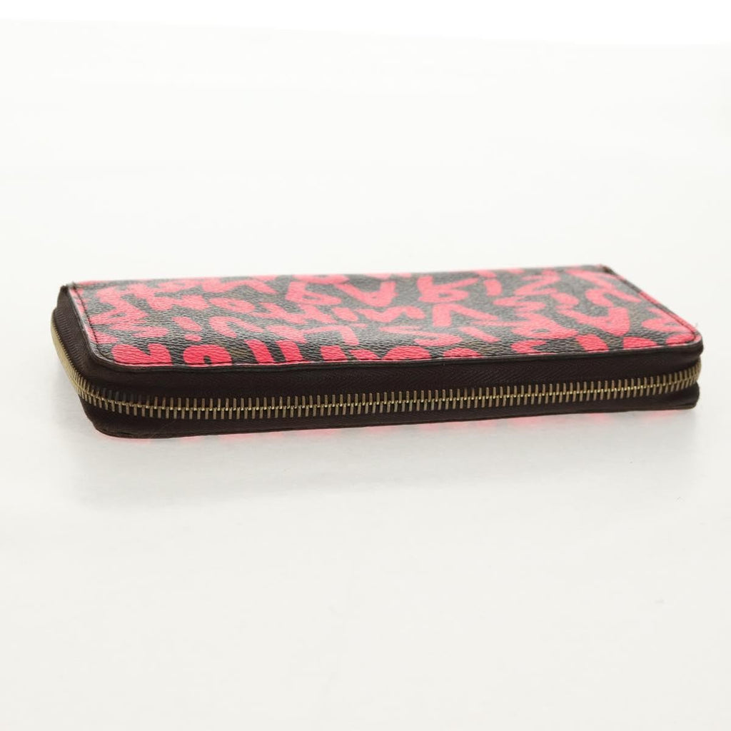 Louis Vuitton Zippy Wallet Canvas Pink Canvas Wallets Accessory