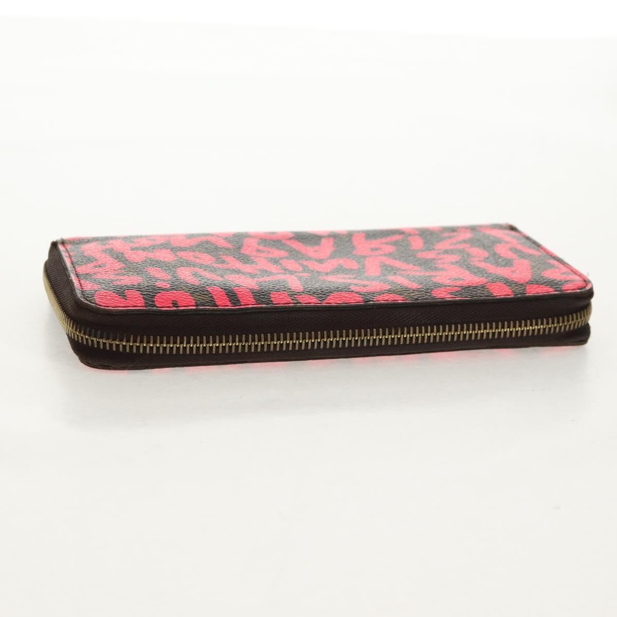 Louis Vuitton Zippy Wallet Canvas Pink Canvas Wallets Accessory