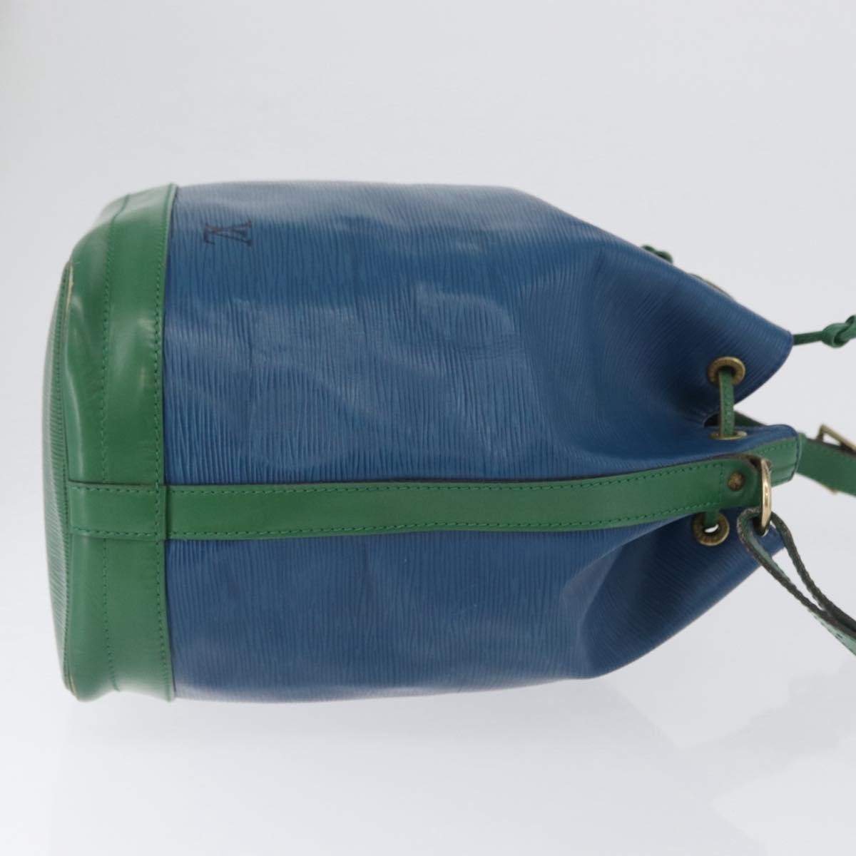 Louis Vuitton Bicolor Noe Handbag Epi Leather Blue Leather Shoulder Bag
