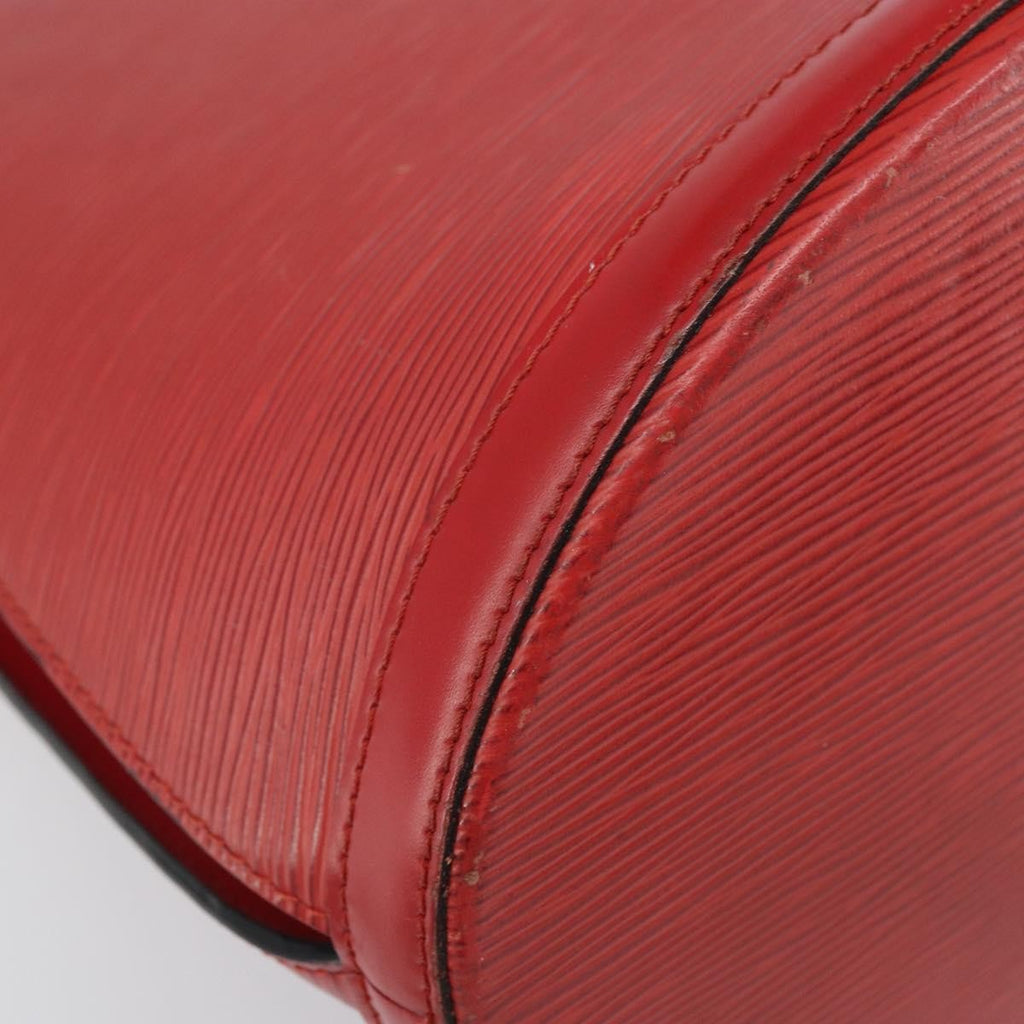 Louis Vuitton Cluny Shoulder Bag Epi Leather Red Leather Shoulder Bag