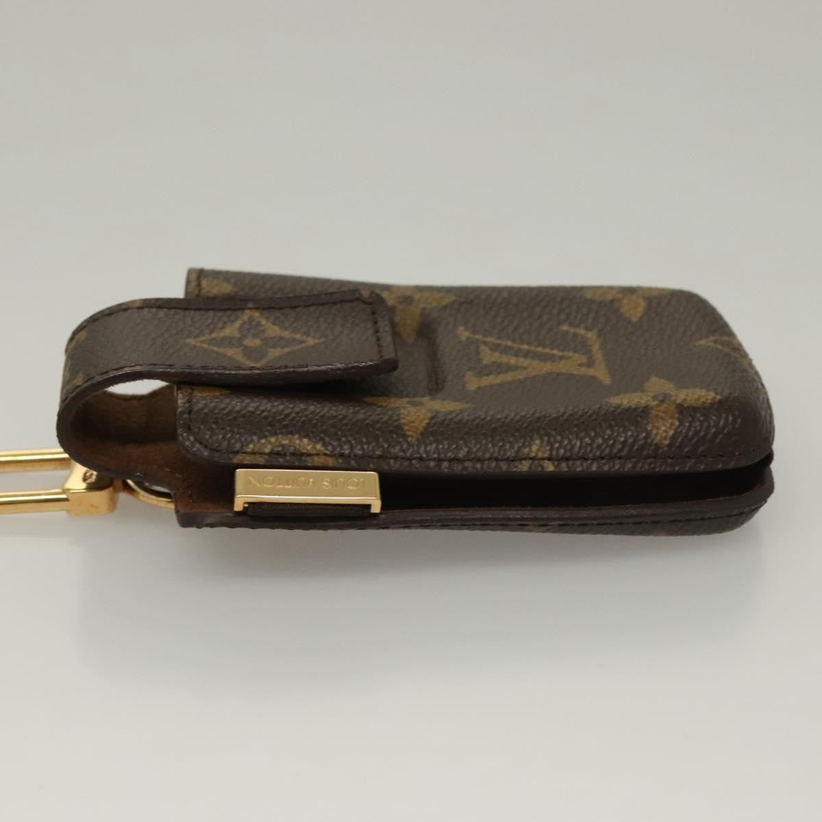 Louis Vuitton Etui Phone Case Monogram Canvas Brown Canvas Bag