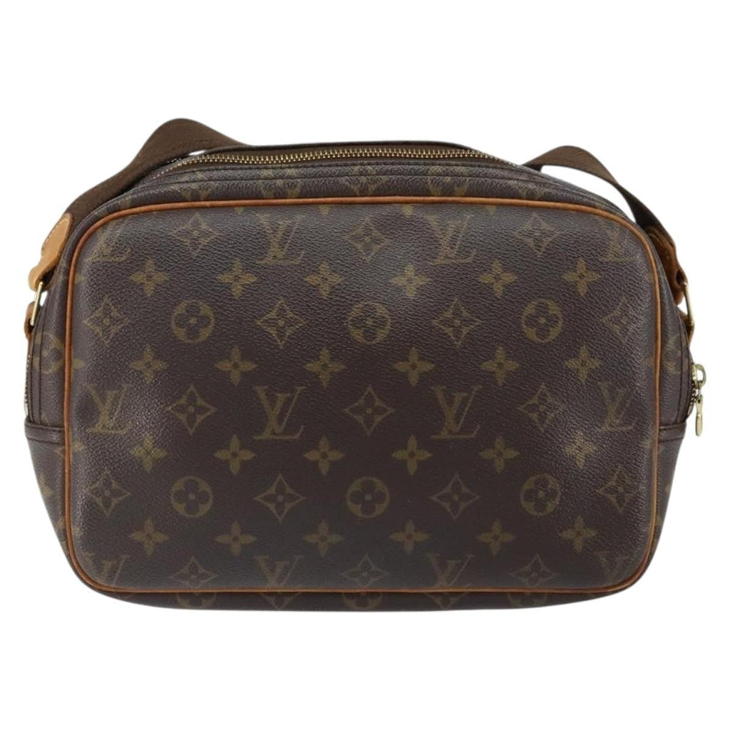 Louis Vuitton Reporter Bag Monogram Canvas Brown Canvas Shoulder Bag