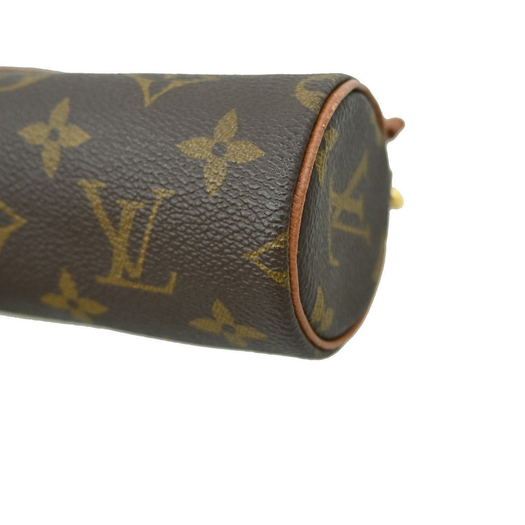 Louis Vuitton Papillon Pochette Monogram Canvas Brown Canvas Clutche & Pouche Bag
