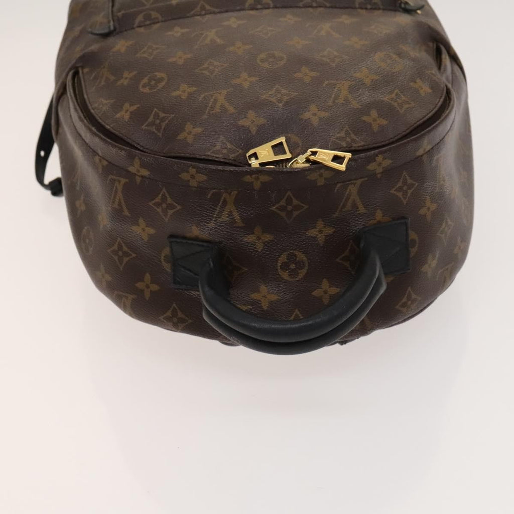 Louis Vuitton Palm Springs Backpack Monogram Canvas Brown Canvas Backpack Bag