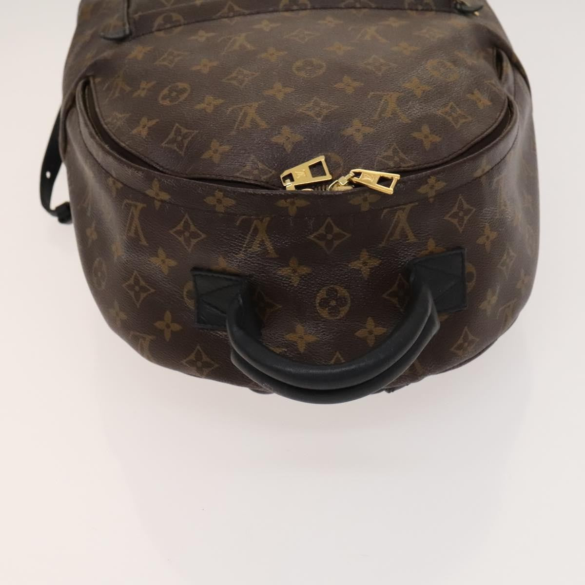 Louis Vuitton Palm Springs Backpack Monogram Canvas Brown Canvas Backpack Bag