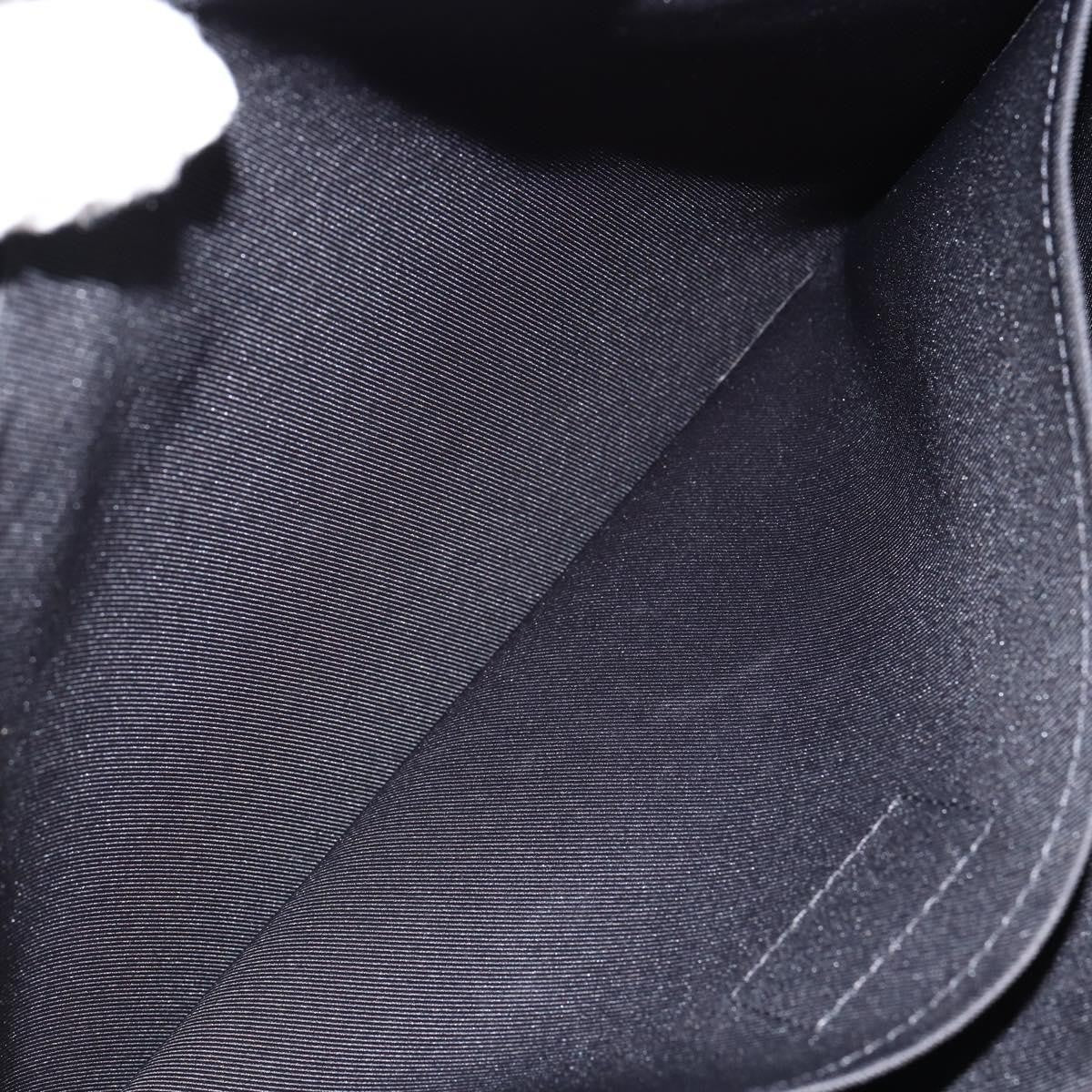 Louis Vuitton Pochette A4 Rainbow Taiga Leather Black Leather Clutche & Pouche Bag