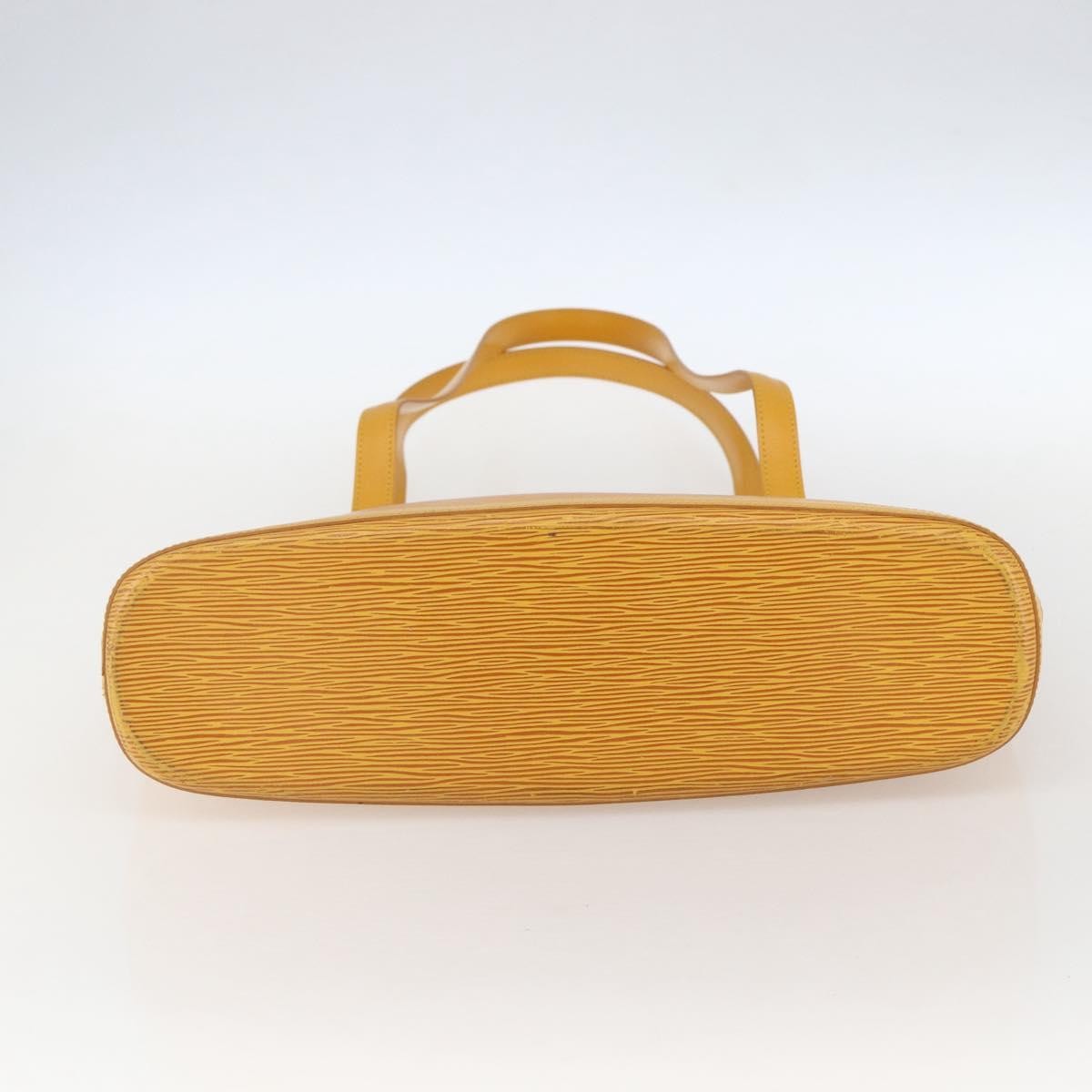 Louis Vuitton Lussac Handbag Epi Leather Yellow Leather Shoulder Bag
