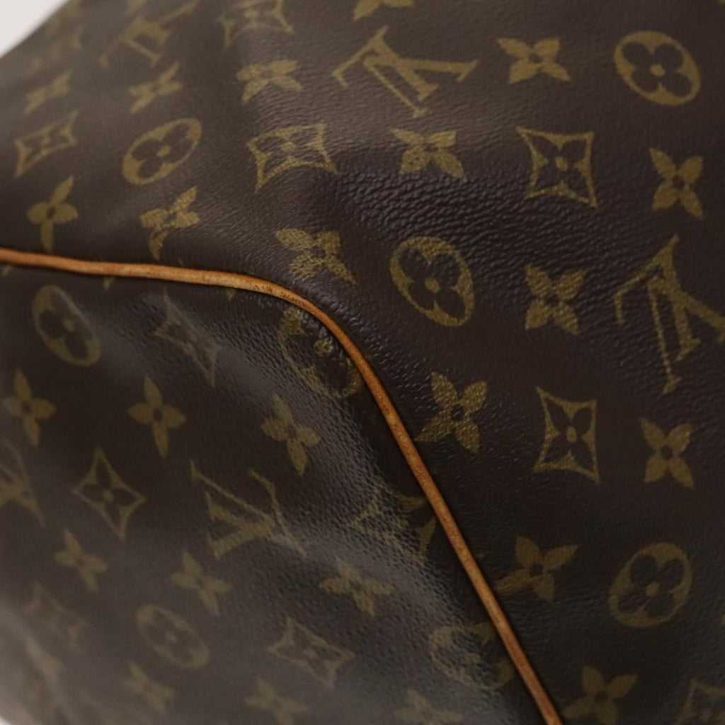Louis Vuitton Keepall Bag Monogram Canvas Brown Canvas Travel Bag