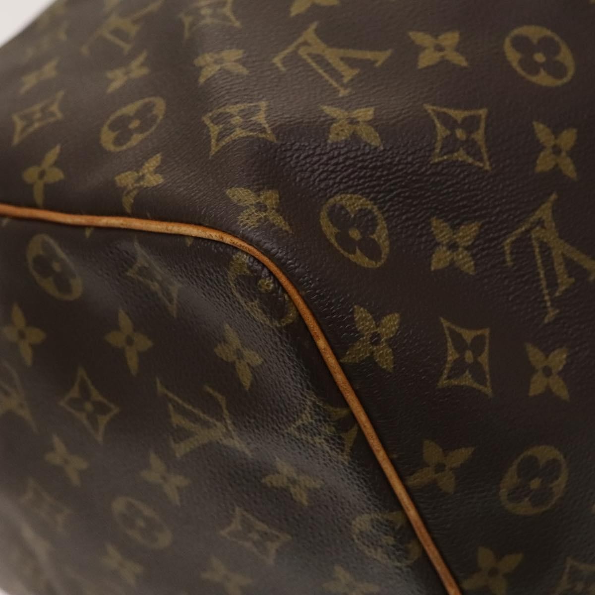 Louis Vuitton Keepall Bag Monogram Canvas Brown Canvas Travel Bag