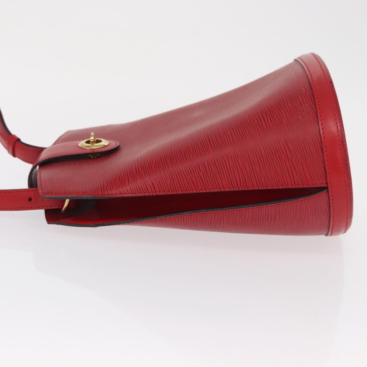Louis Vuitton Cluny Shoulder Bag Epi Leather Red Leather Shoulder Bag