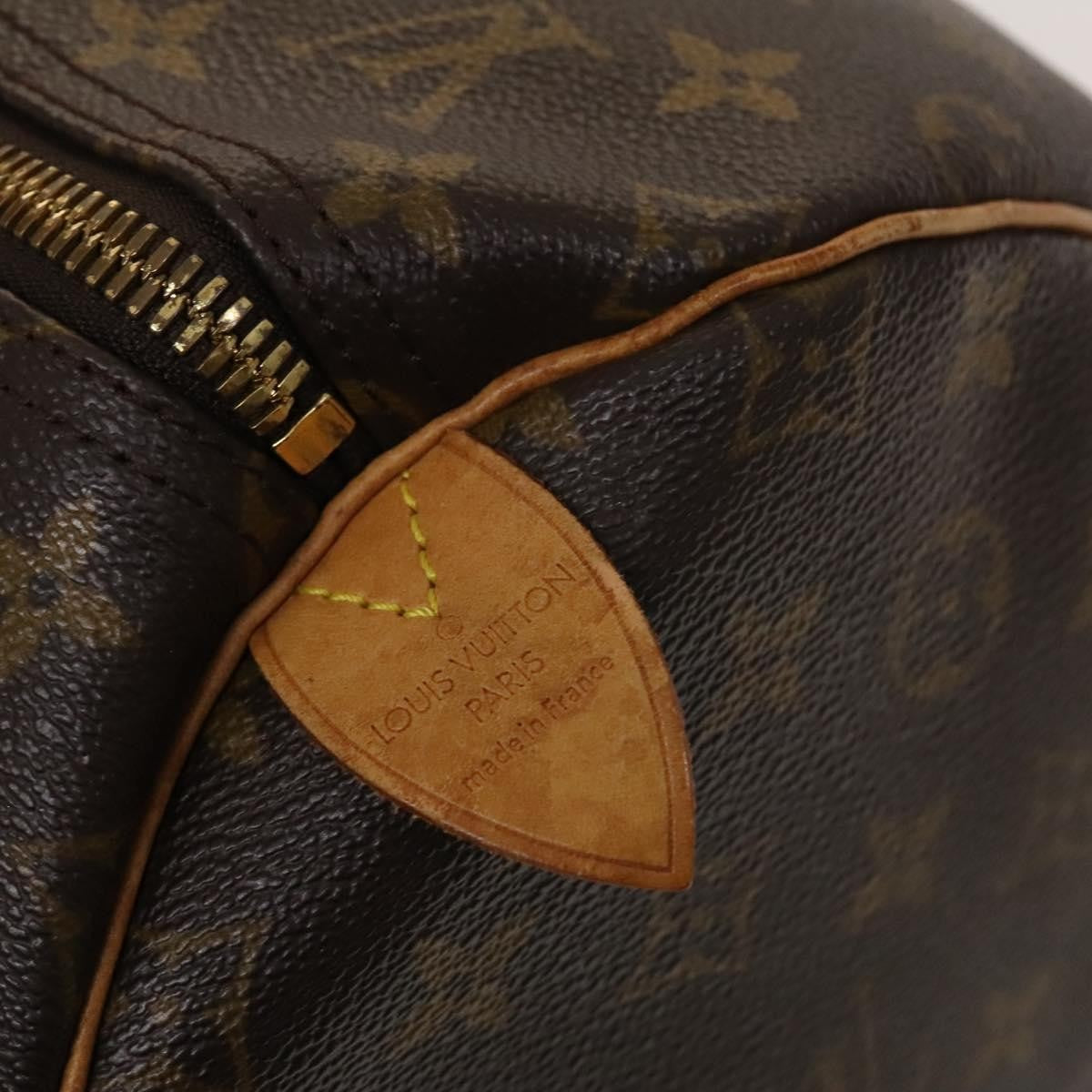 Louis Vuitton Keepall Bag Monogram Canvas Brown Canvas Travel Bag