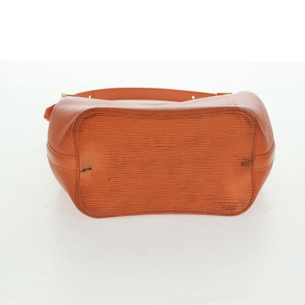 Louis Vuitton Mandara Handbag Epi Leather Orange Leather Shoulder Bag