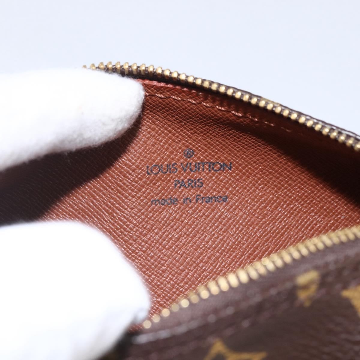 Louis Vuitton Papillon Pochette Monogram Canvas Brown Canvas Clutche & Pouche Bag
