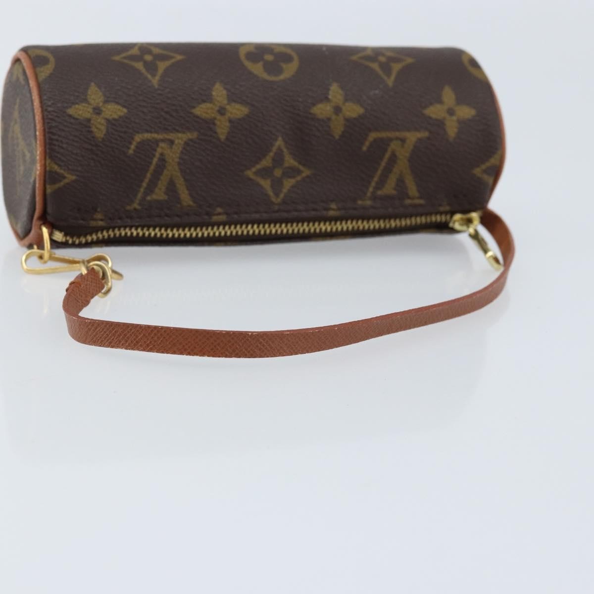 Louis Vuitton Papillon Pochette Monogram Canvas Brown Canvas Clutche & Pouche Bag