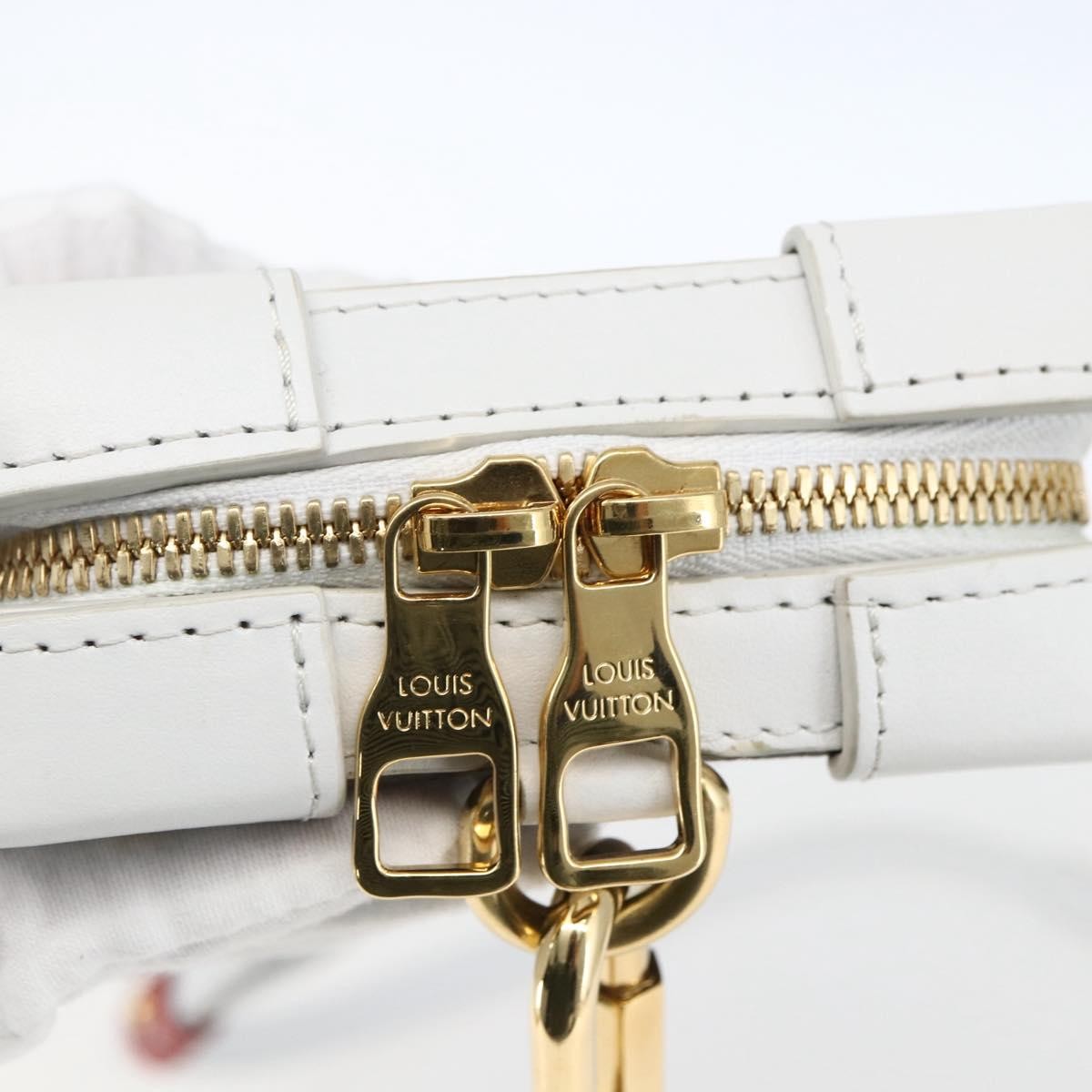 Louis Vuitton X Nba Soft Trunk Phone Box Monogram Canvas White Canvas Clutche & Pouche Bag