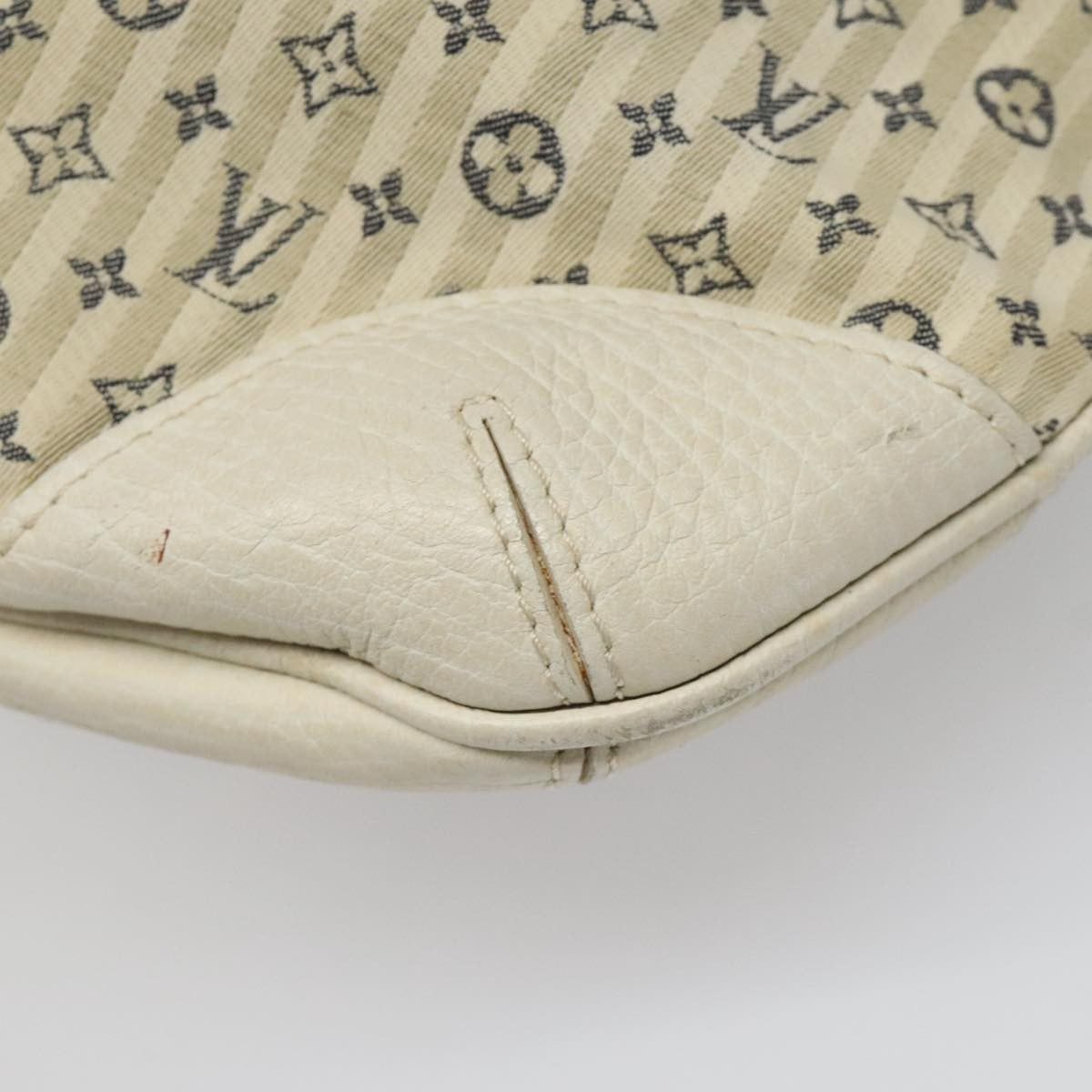 Louis Vuitton Marina Handbag Mini Lin Croisette Beige Canvas Bag