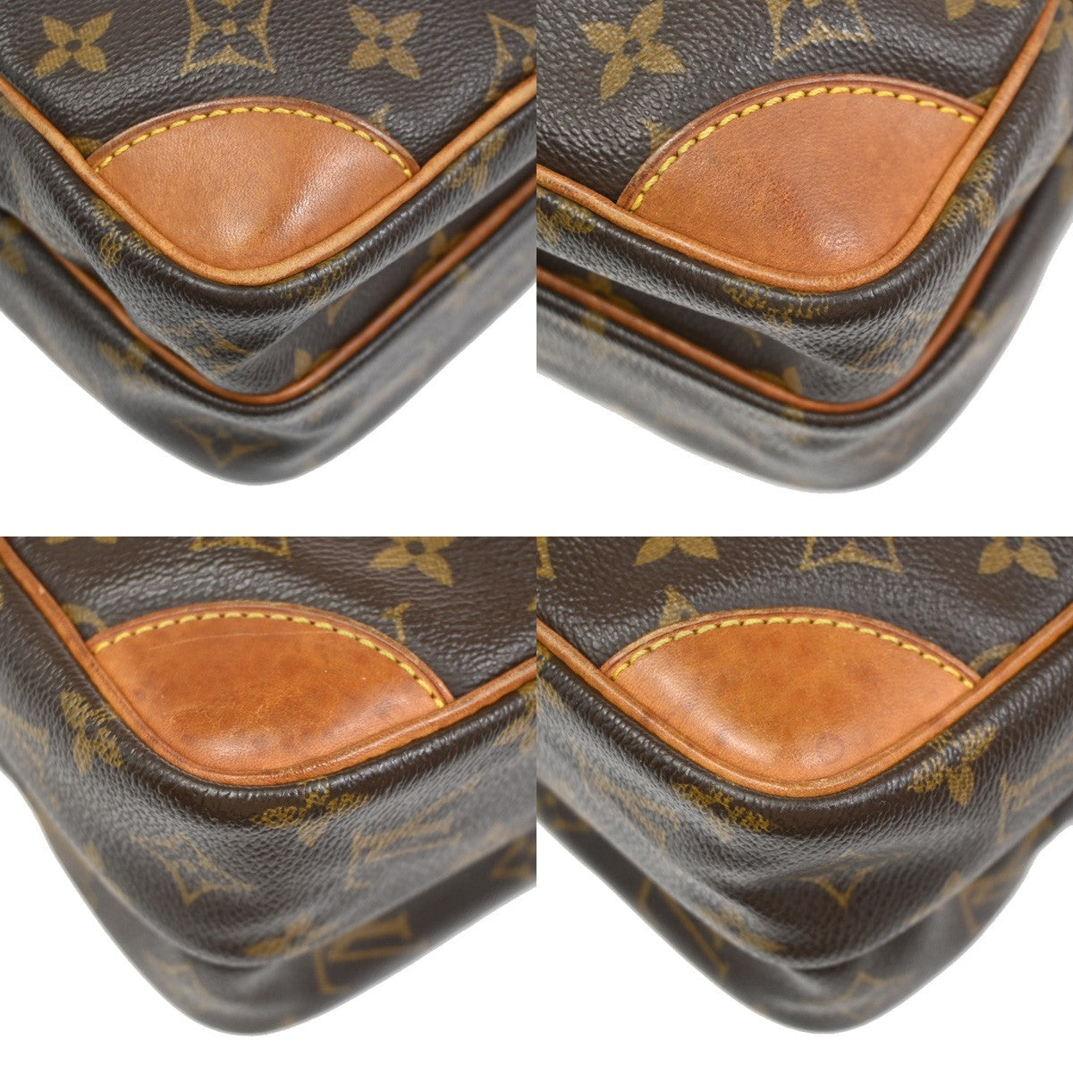 Louis Vuitton Amazone Bag Monogram Canvas Brown Canvas Shoulder Bag