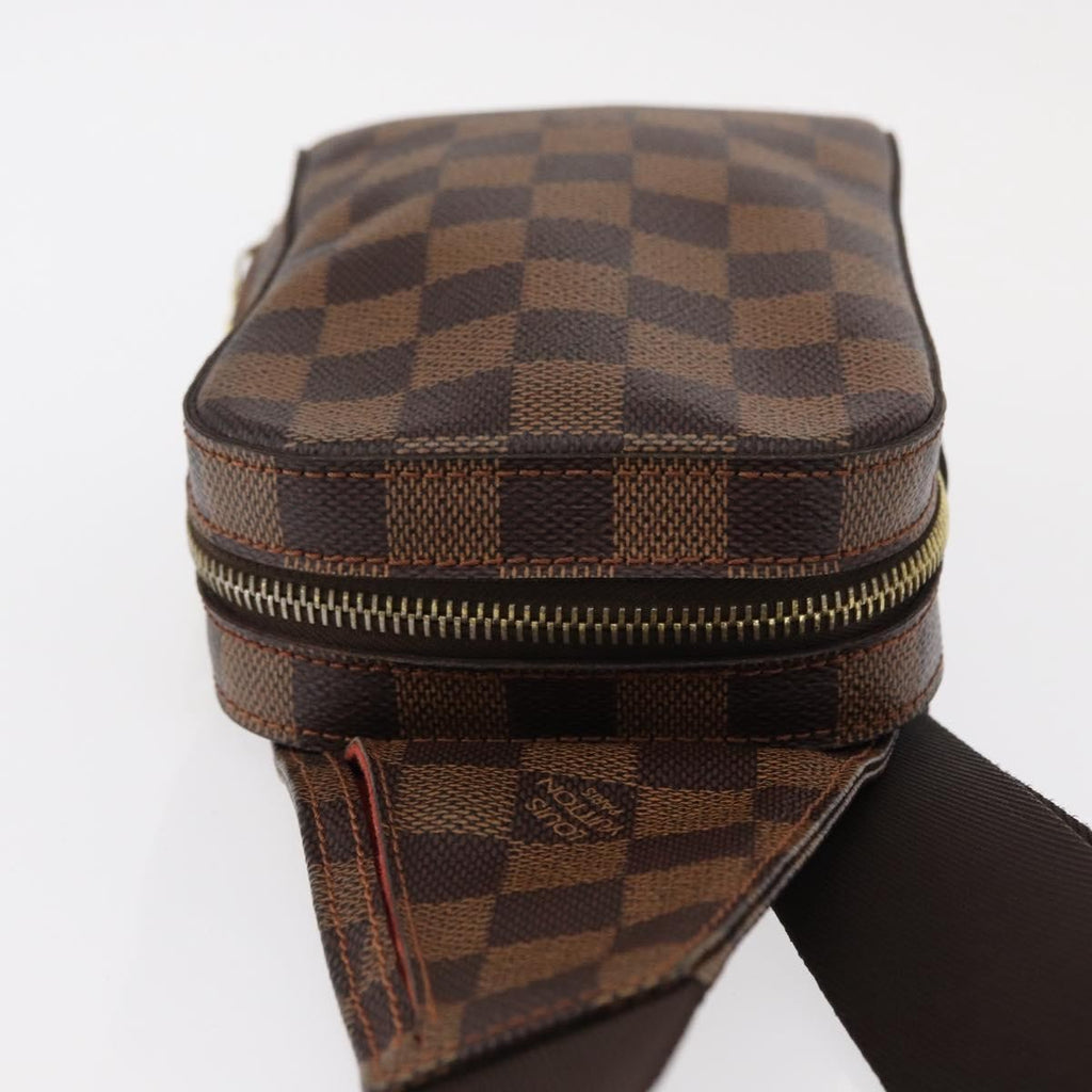 Louis Vuitton Geronimos Waist Bag Damier Brown Canvas Shoulder Bag