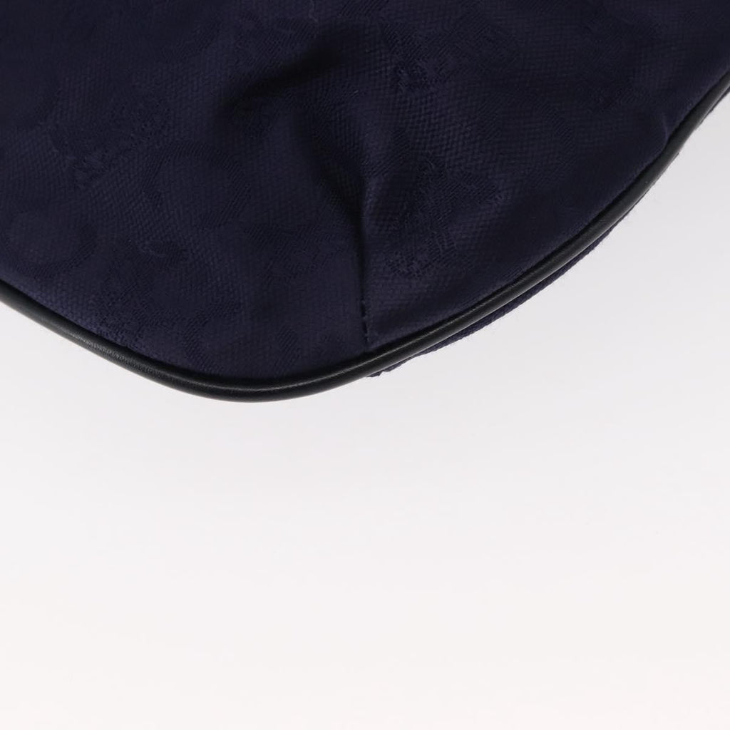 Celine C Sulky Handbag Suede Navy Suede Handbag
