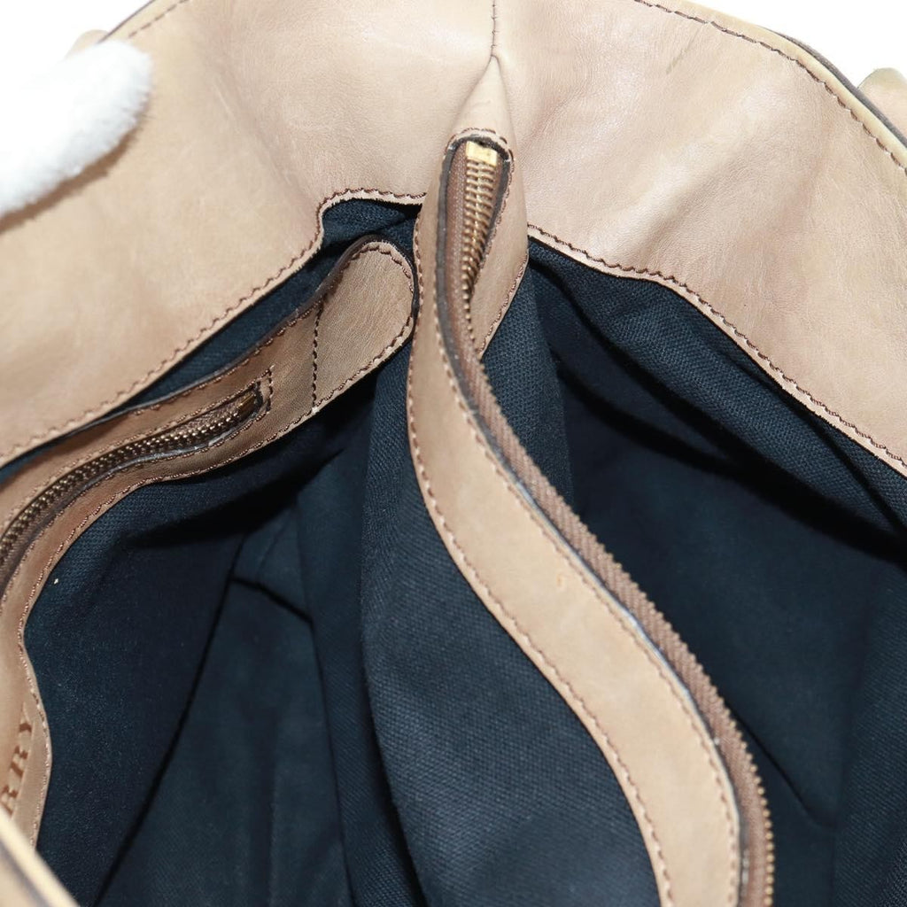 Burberry Brecon Convertible Tote House Check Canvas Beige Canvas Tote Bag