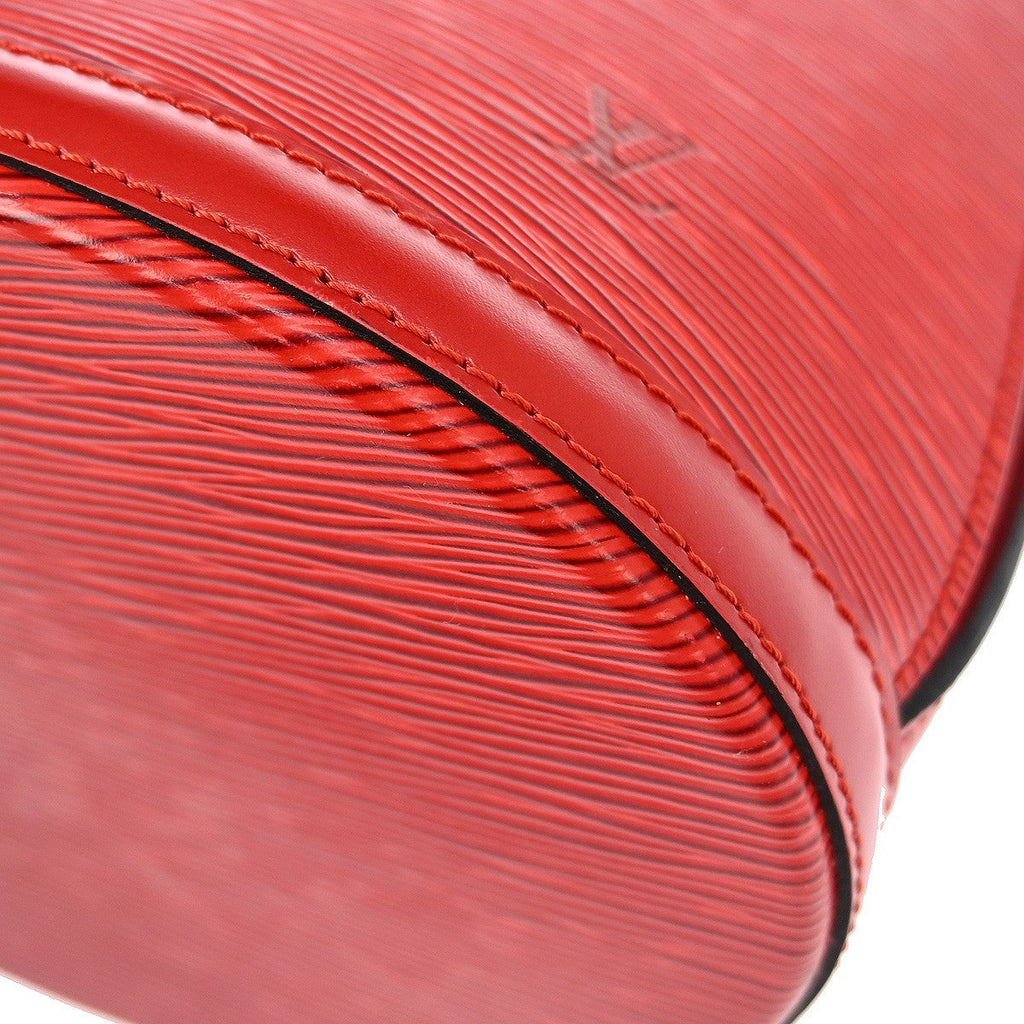 Louis Vuitton Cluny Shoulder Bag Epi Leather Red Leather Shoulder Bag