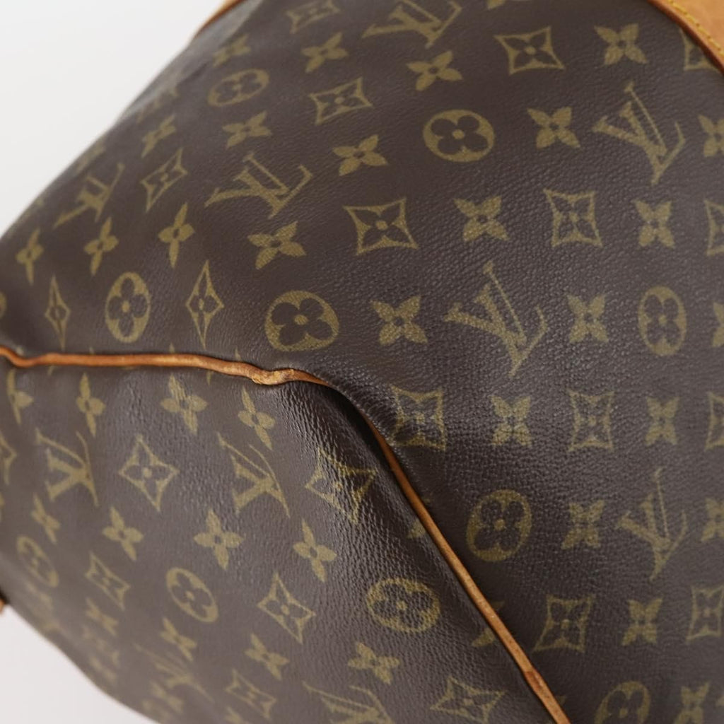 Louis Vuitton Keepall Bag Monogram Canvas Brown Canvas Travel Bag