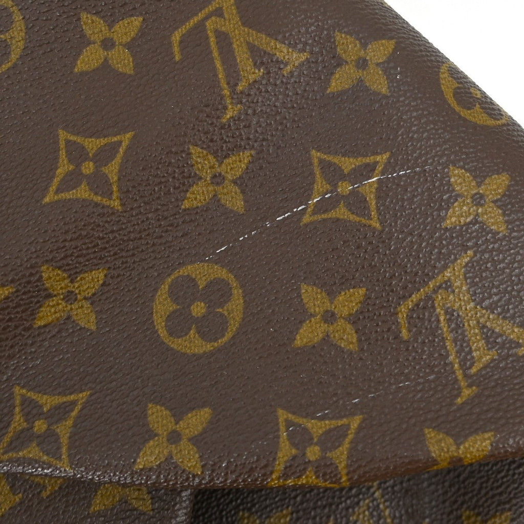 Louis Vuitton Keepall Bag Monogram Canvas Brown Canvas Travel Bag