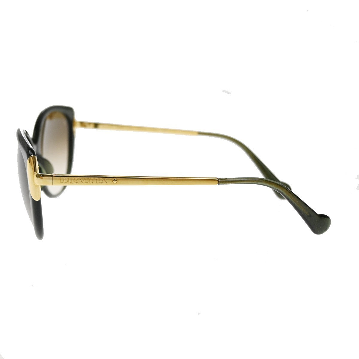 Louis Vuitton Eye Wear Metal Plastic Green Plastic_Glass Sunglasse Accessory