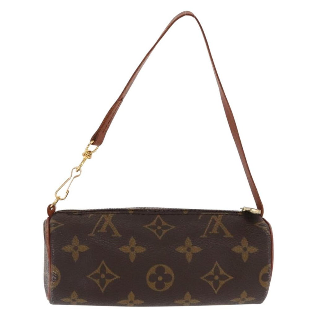 Louis Vuitton Papillon Pochette Monogram Canvas Brown Canvas Clutche & Pouche Bag