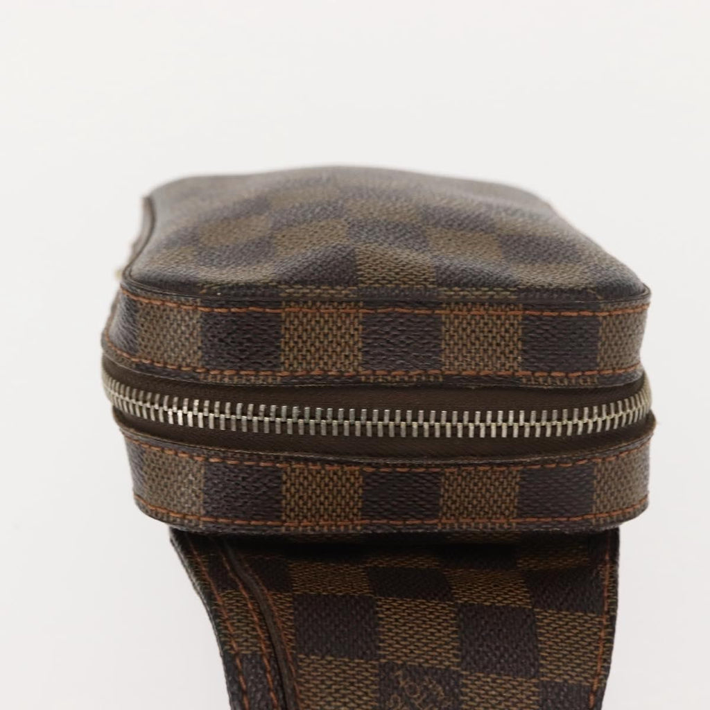 Louis Vuitton Geronimos Waist Bag Damier Brown Canvas Shoulder Bag