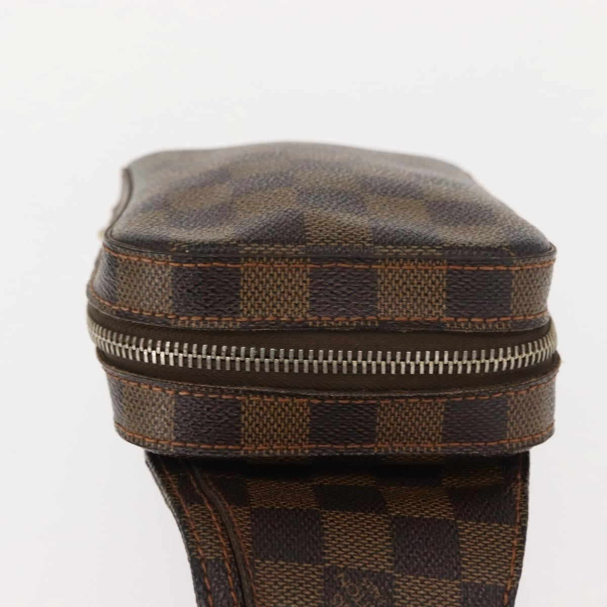Louis Vuitton Geronimos Waist Bag Damier Brown Canvas Shoulder Bag