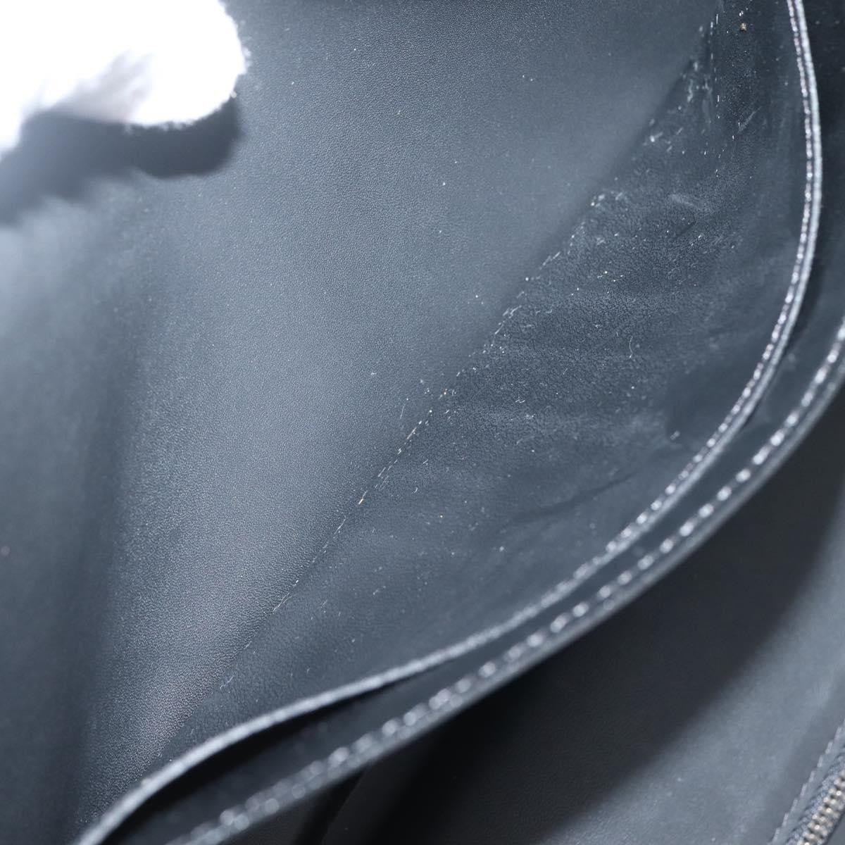 Louis Vuitton Organiser Atholl Leather Black Leather Bag