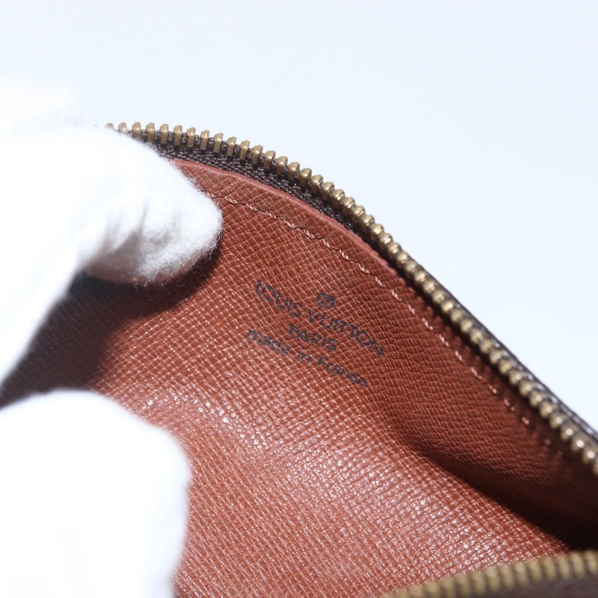 Louis Vuitton Papillon Pochette Monogram Canvas Brown Canvas Clutche & Pouche Bag