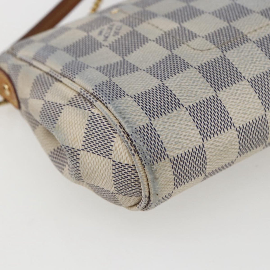 Louis Vuitton Favorite Handbag Damier White Canvas Clutche & Pouche Bag