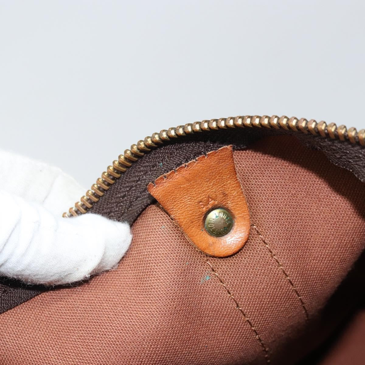 Louis Vuitton Keepall Bag Monogram Canvas Brown Canvas Travel Bag