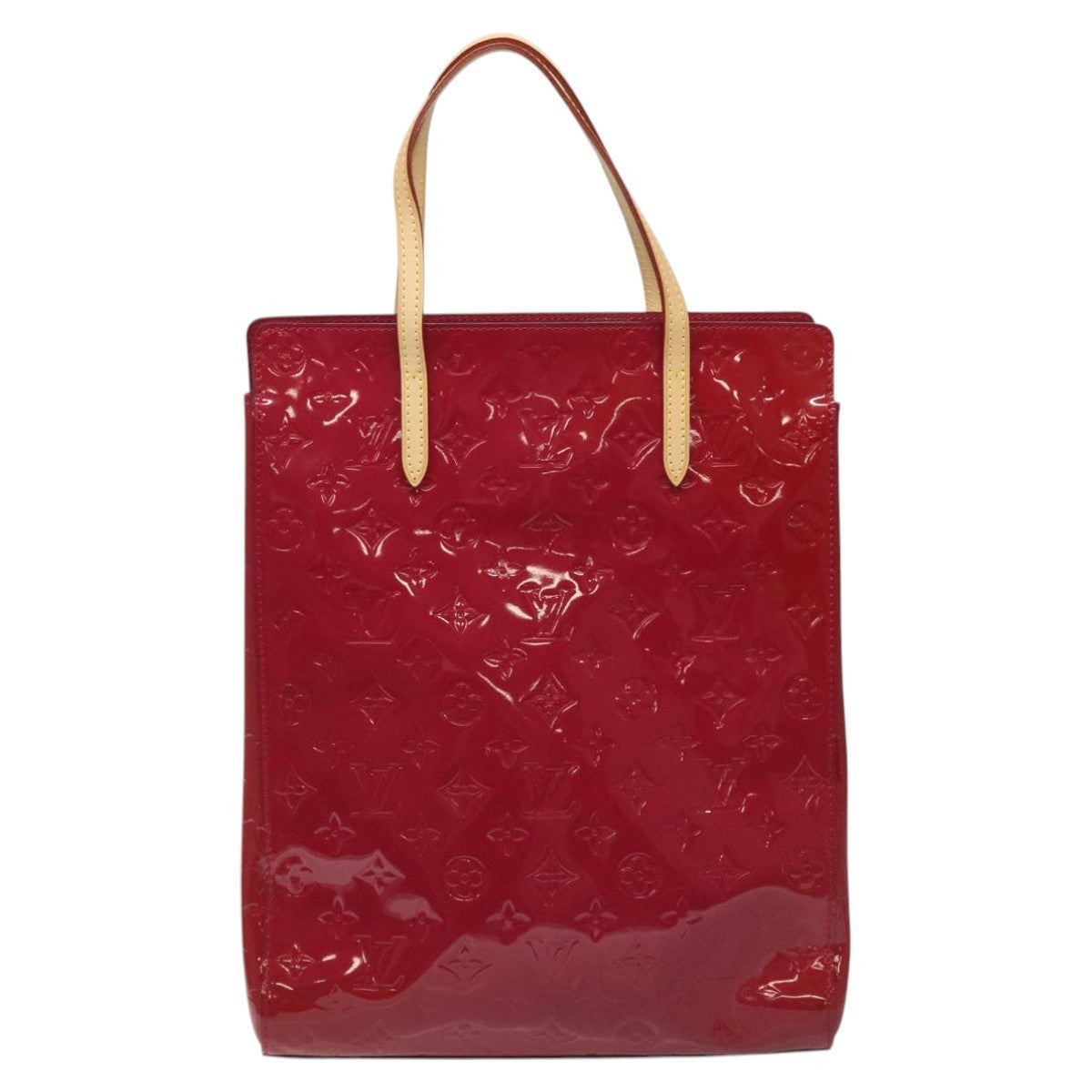 Louis Vuitton Catalina Handbag Monogram Vernis Pink Patent_Leather Bag