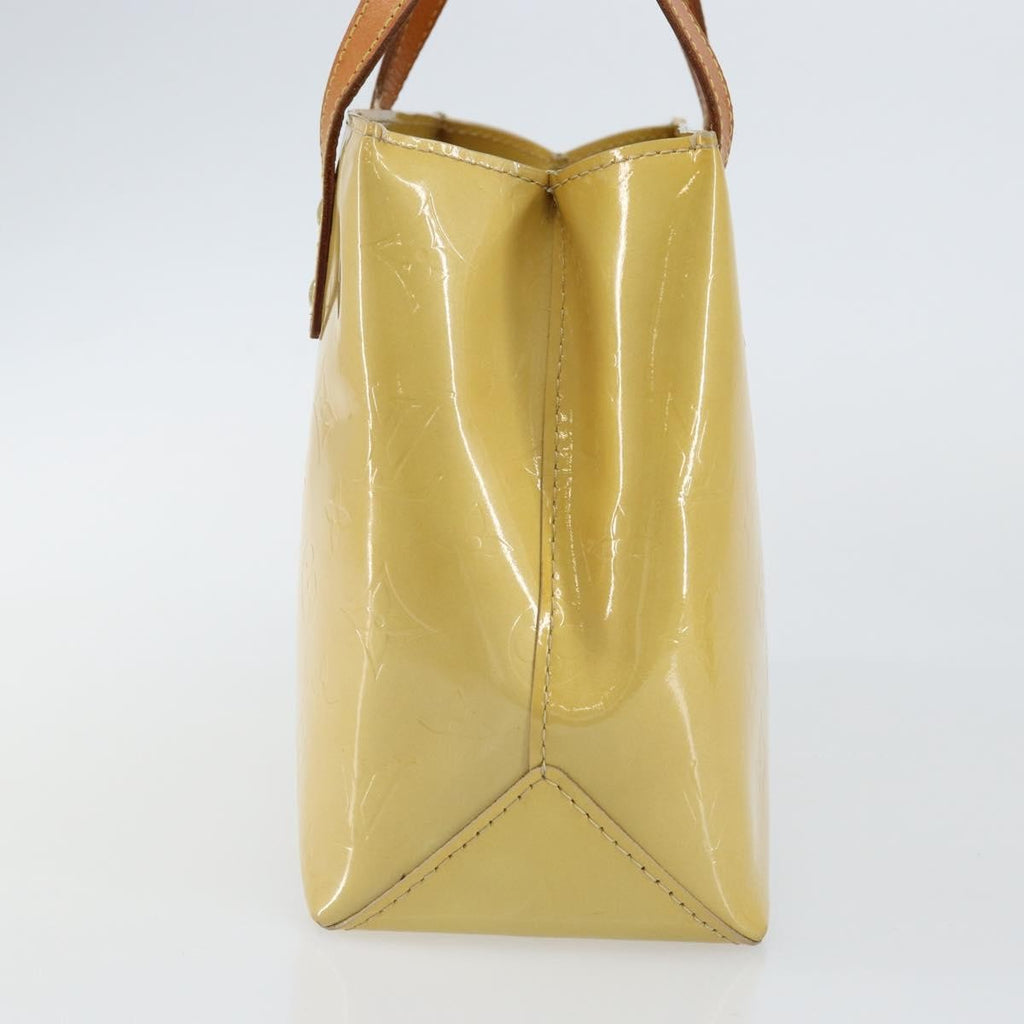 Louis Vuitton Reade Handbag Monogram Vernis Beige Patent_Leather Bag