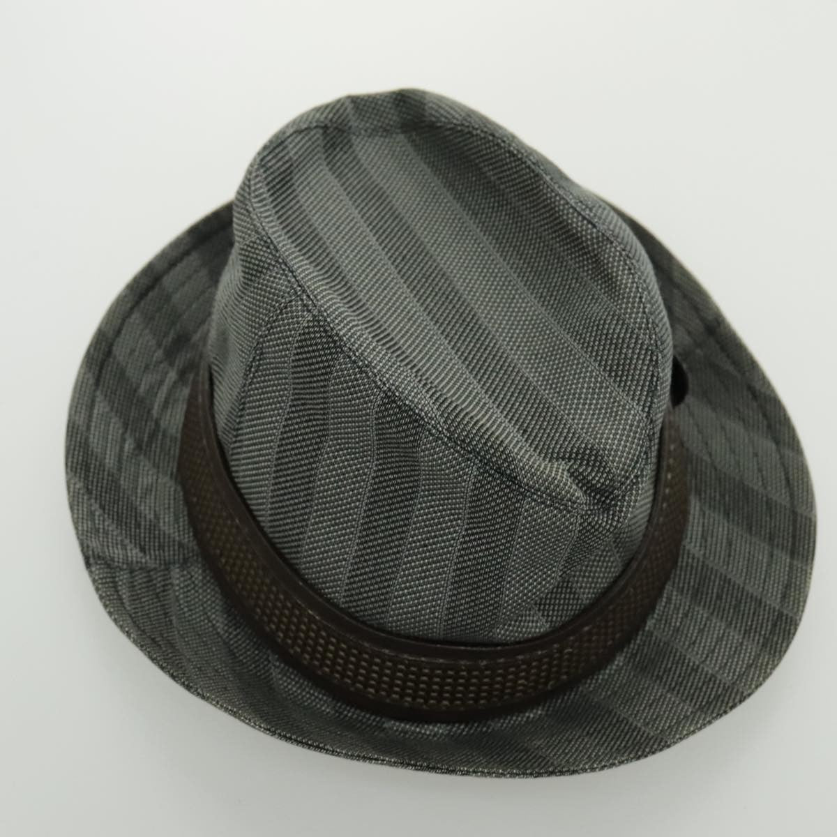 Louis Vuitton Lv Graphical Hat Cotton Gray Cotton Head Accessory Accessory