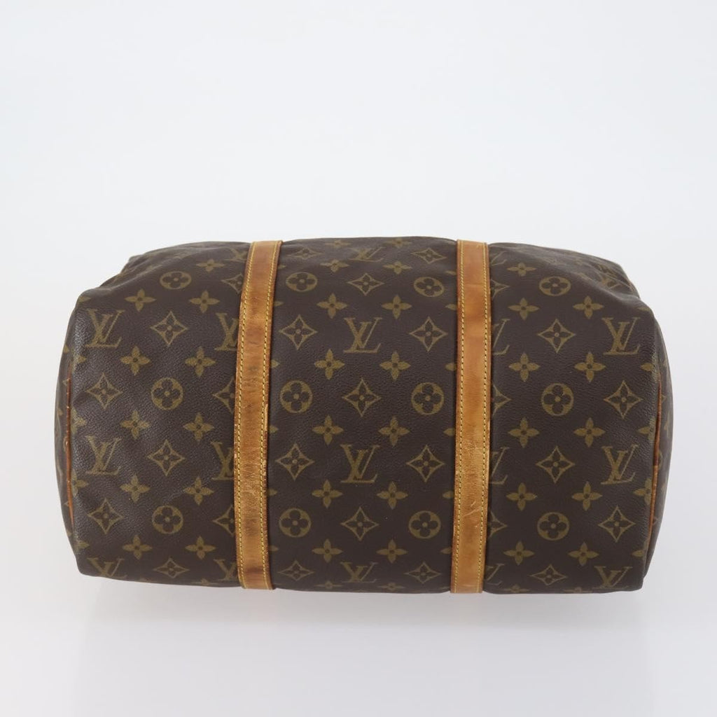 Louis Vuitton Sac Souple Handbag Monogram Canvas Brown Canvas Travel Bag
