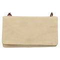 Prada Flap Shoulder Bag Leather Beige Leather Shoulder Bag Bag