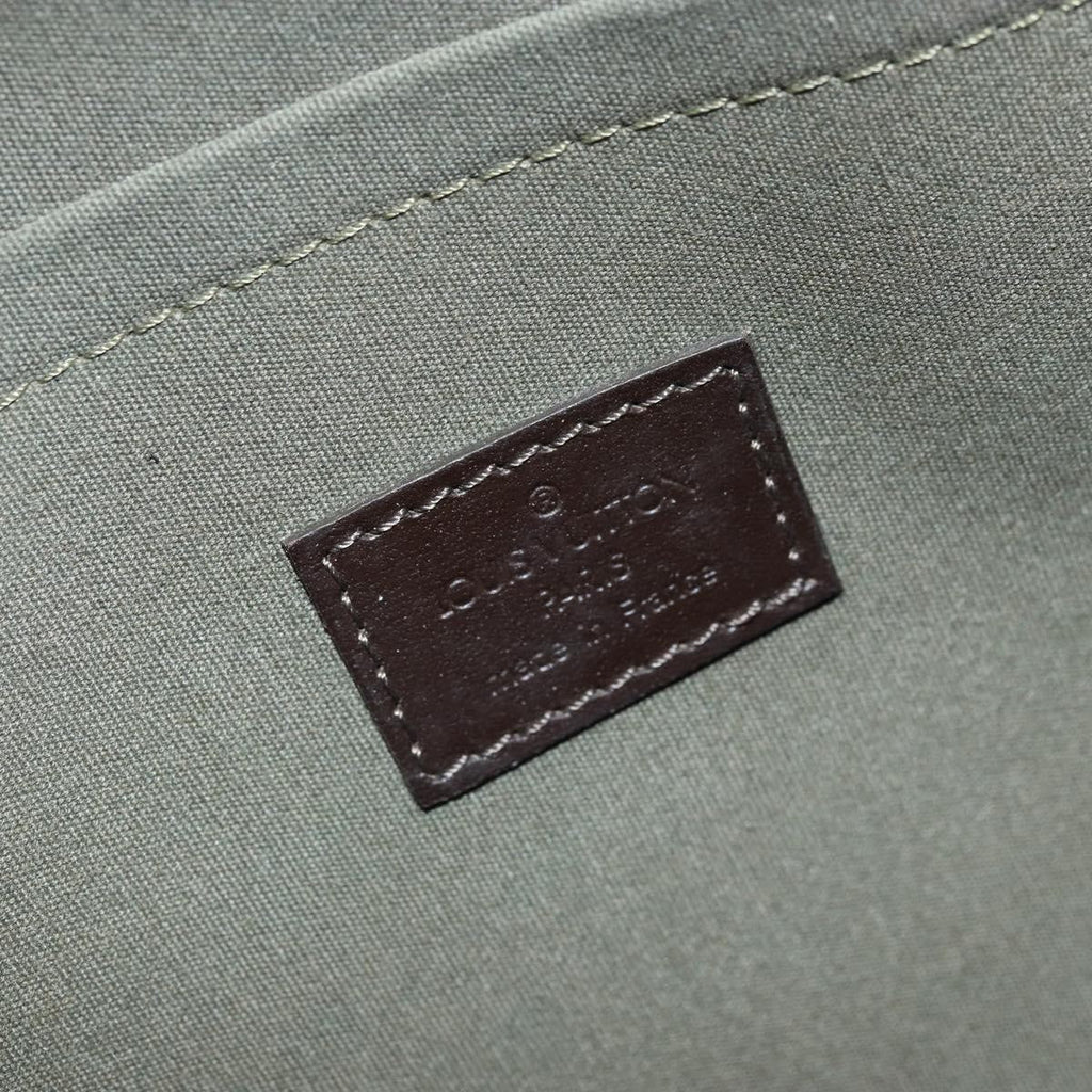 Louis Vuitton Marjorie Handbag Mini Lin Khaki Canvas Shoulder Bag