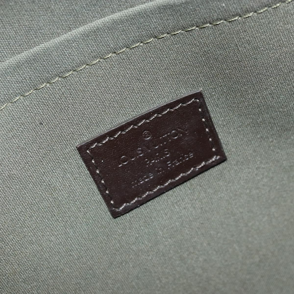 Louis Vuitton Marjorie Handbag Mini Lin Khaki Canvas Shoulder Bag