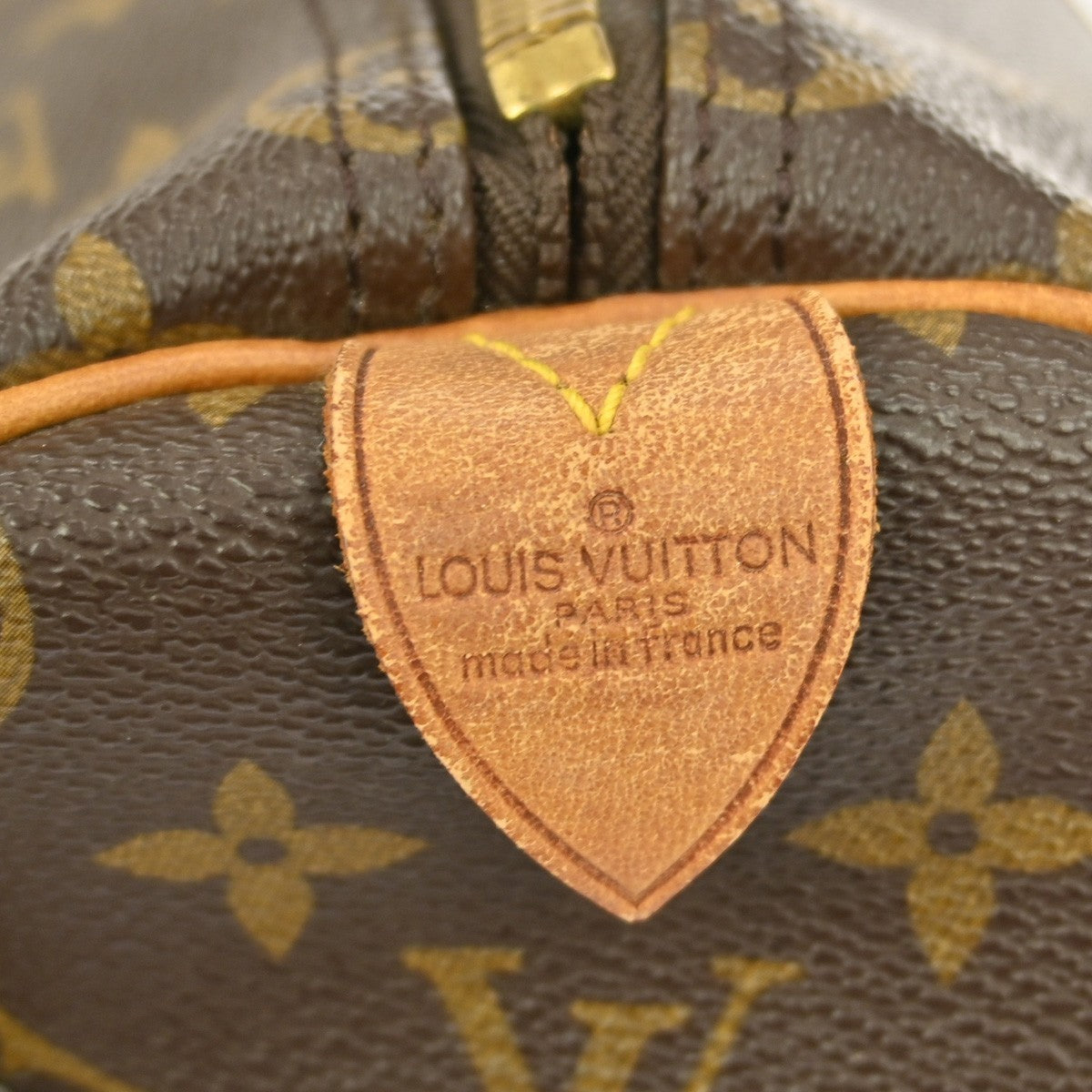 Louis Vuitton Keepall Bag Monogram Canvas Brown Canvas Travel Bag