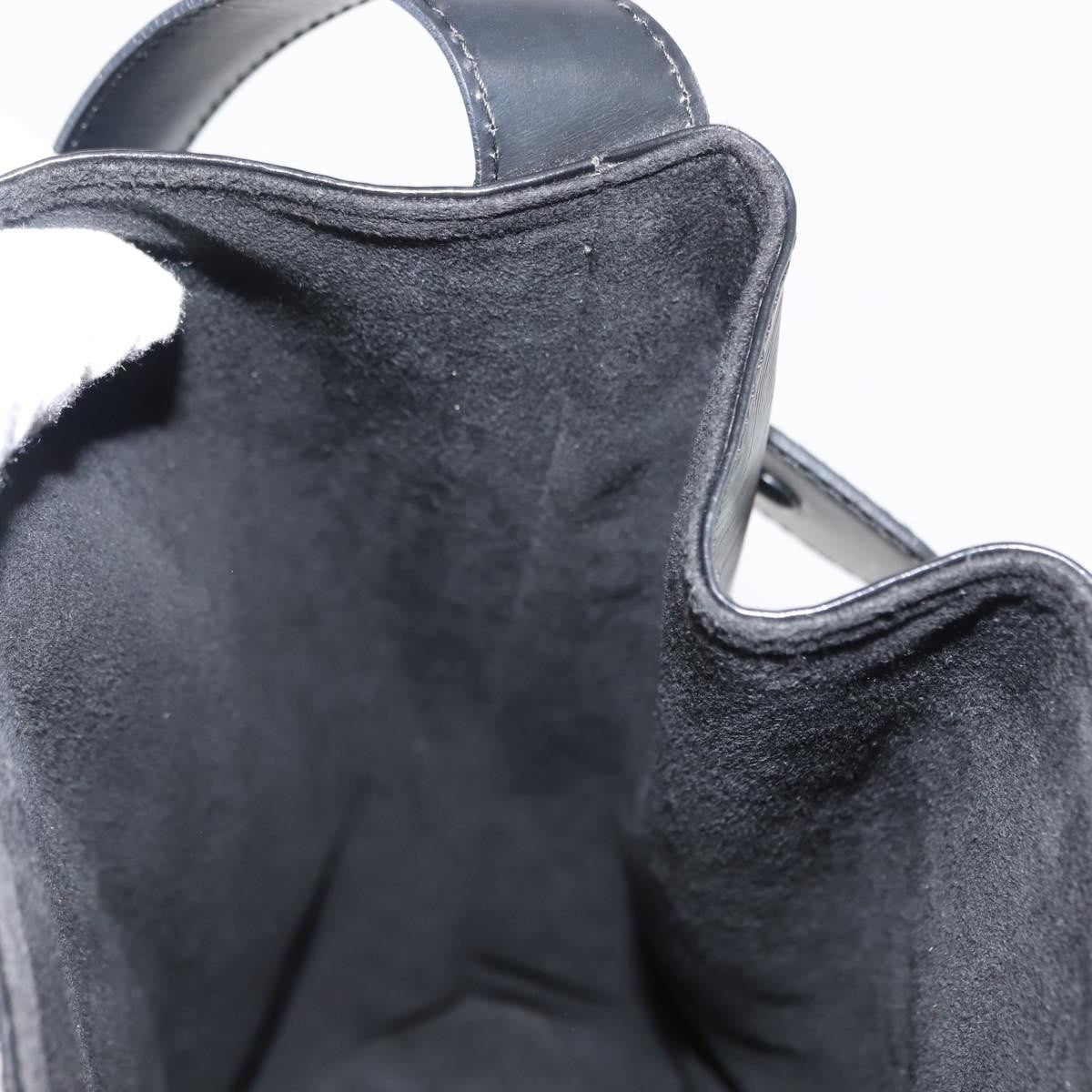 Louis Vuitton Vintage Sac D'epaule Handbag Epi Leather Black Leather Bag