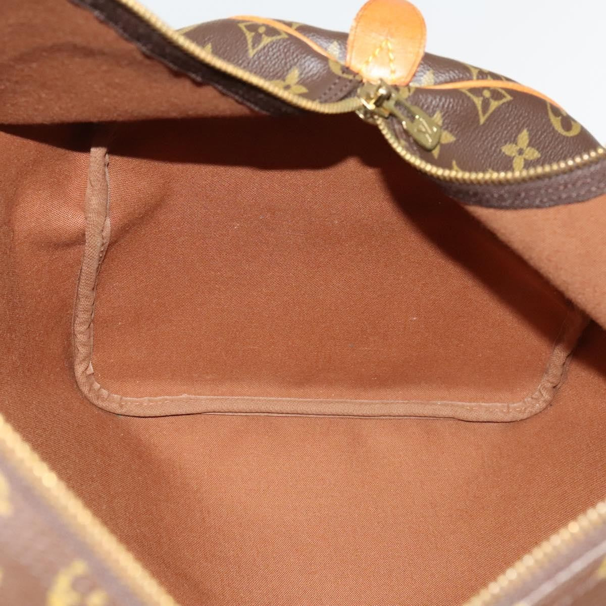 Louis Vuitton Keepall Bag Monogram Canvas Brown Canvas Travel Bag