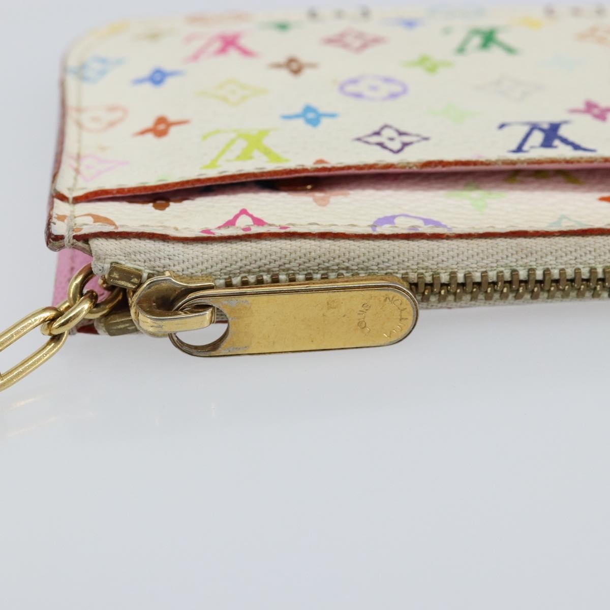 Louis Vuitton Pochette Clés Nm Monogram Multicolor Canvas Multicolour Canvas Wallets Accessory