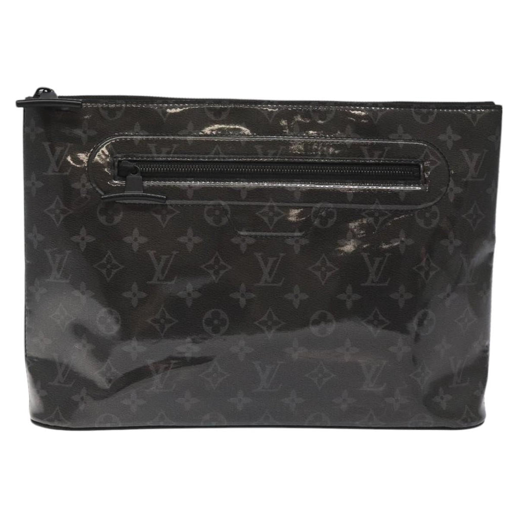 Louis Vuitton Pochette Cosmos Limited Edition Monogram Glaze Canvas Black Canvas Clutche & Pouche Bag